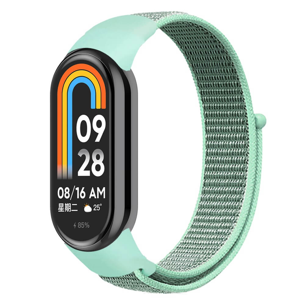 Xiaomi Smart Band 9 / 8 - Braided Nylon Fabric Strap with Velcro