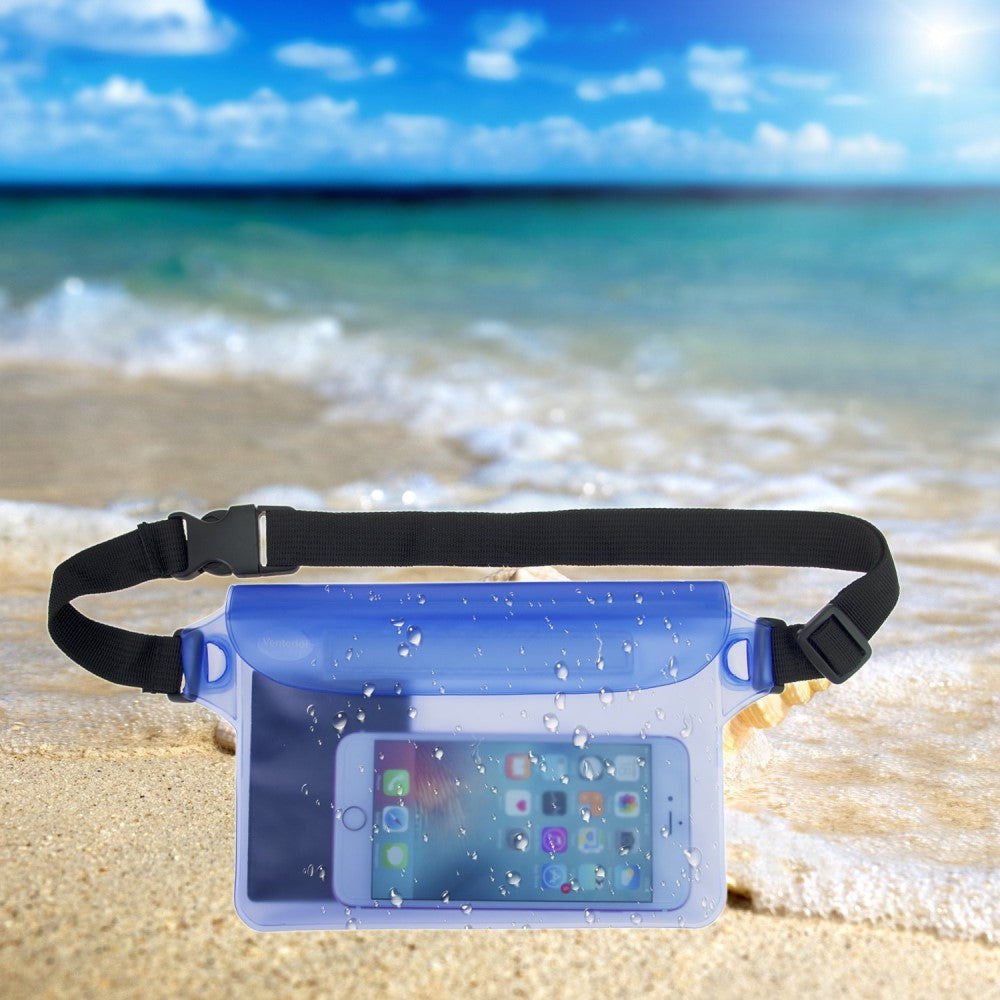Wasserdichte Tasche Wasser Bag fürs Handy und Kleinwaren blau