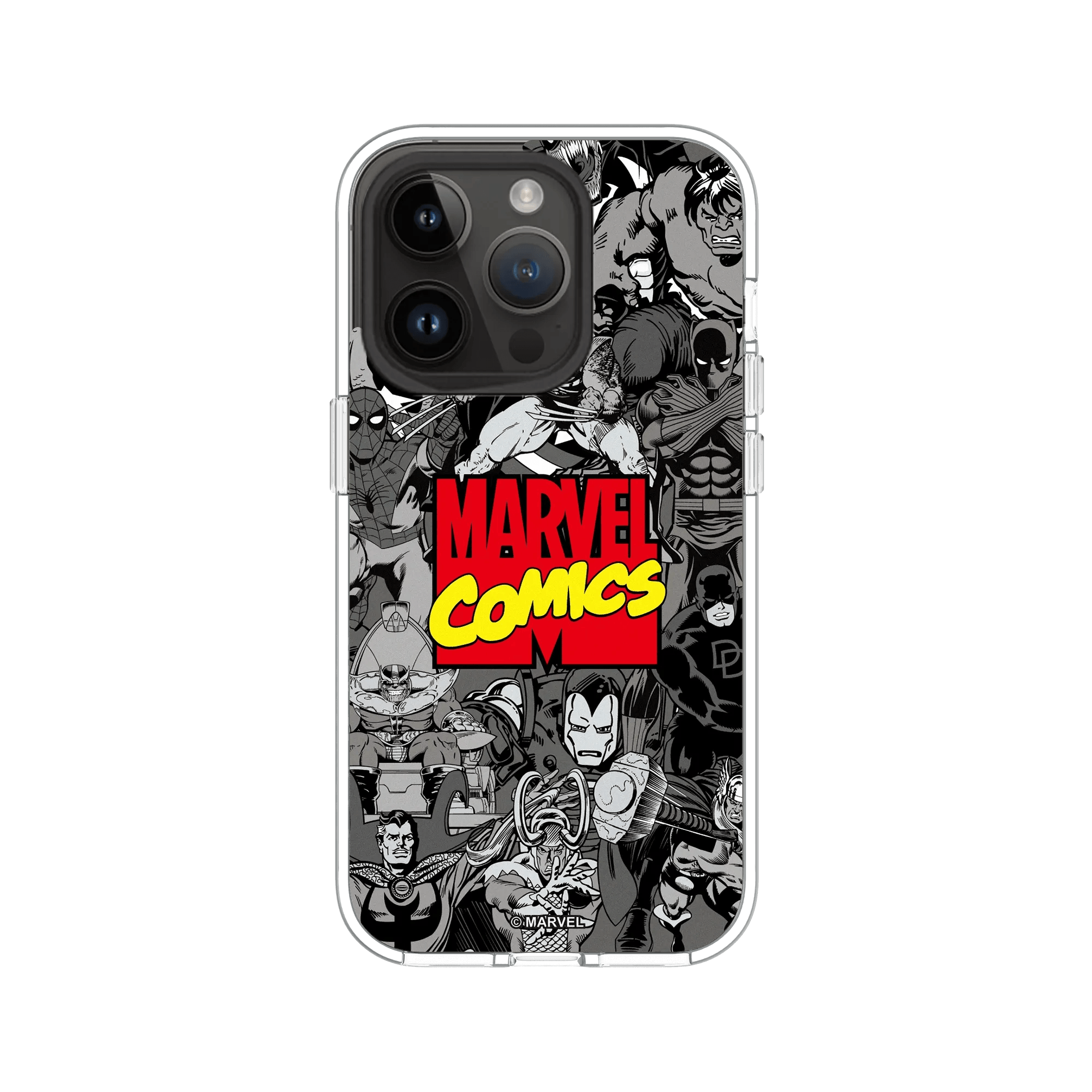 iPhone 14 Pro - Rhinoshield Clear Case Marvel Comics