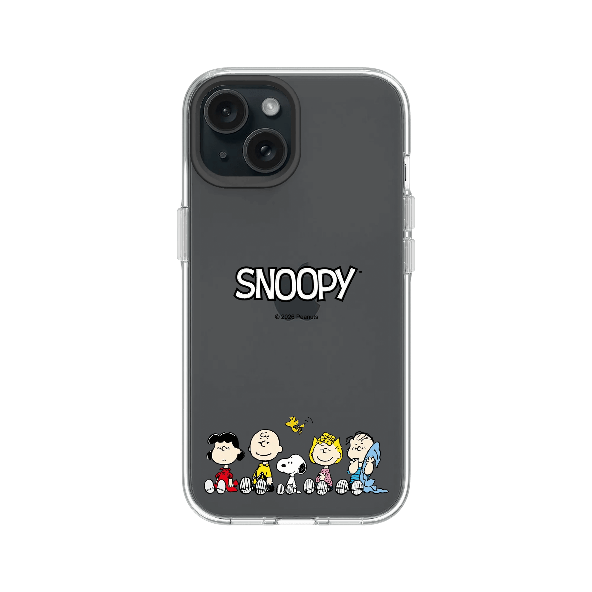 iPhone 15 - Rhinoshield Clear Case Snoopy All Together