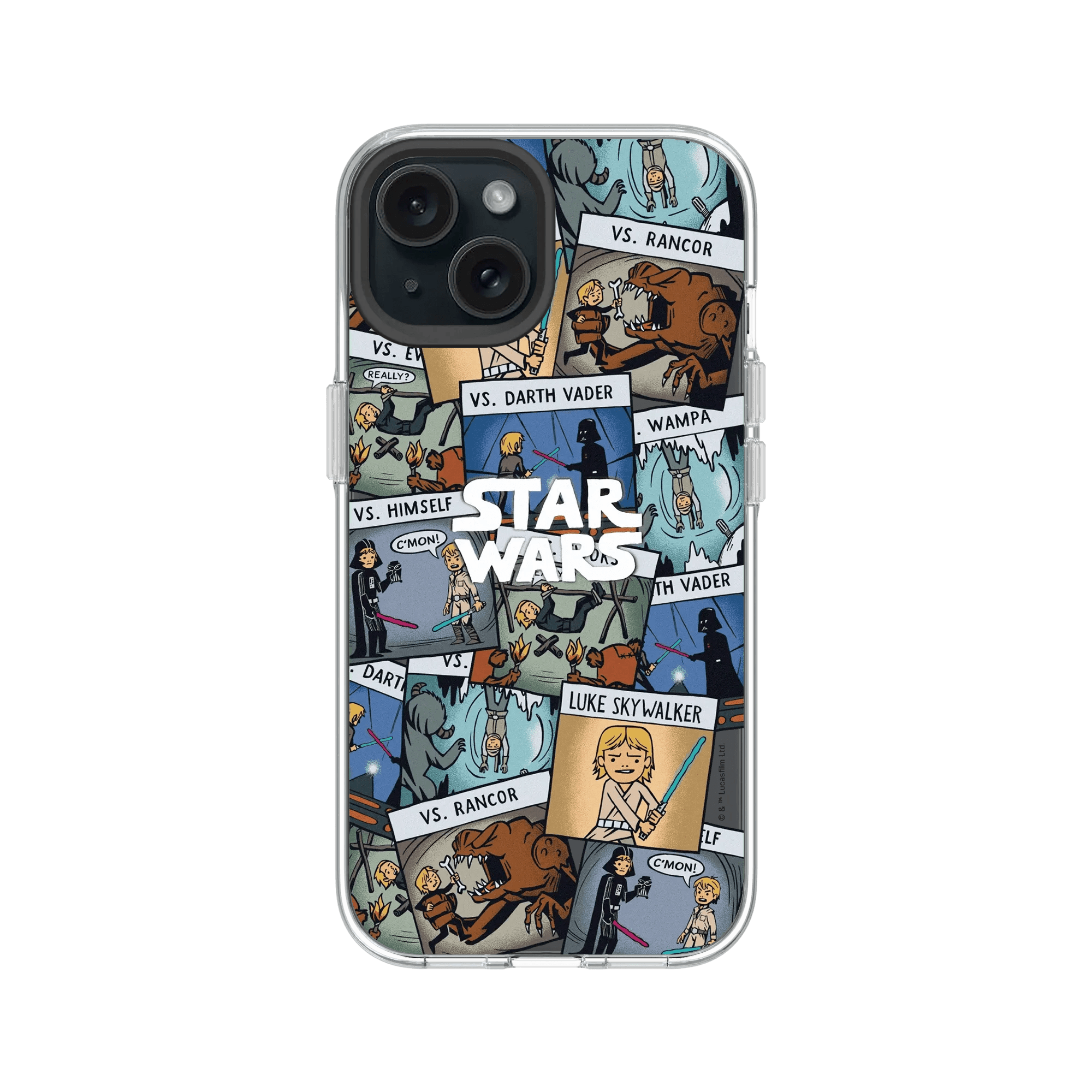 iPhone 15 - Rhinoshield Clear Case Star Wars