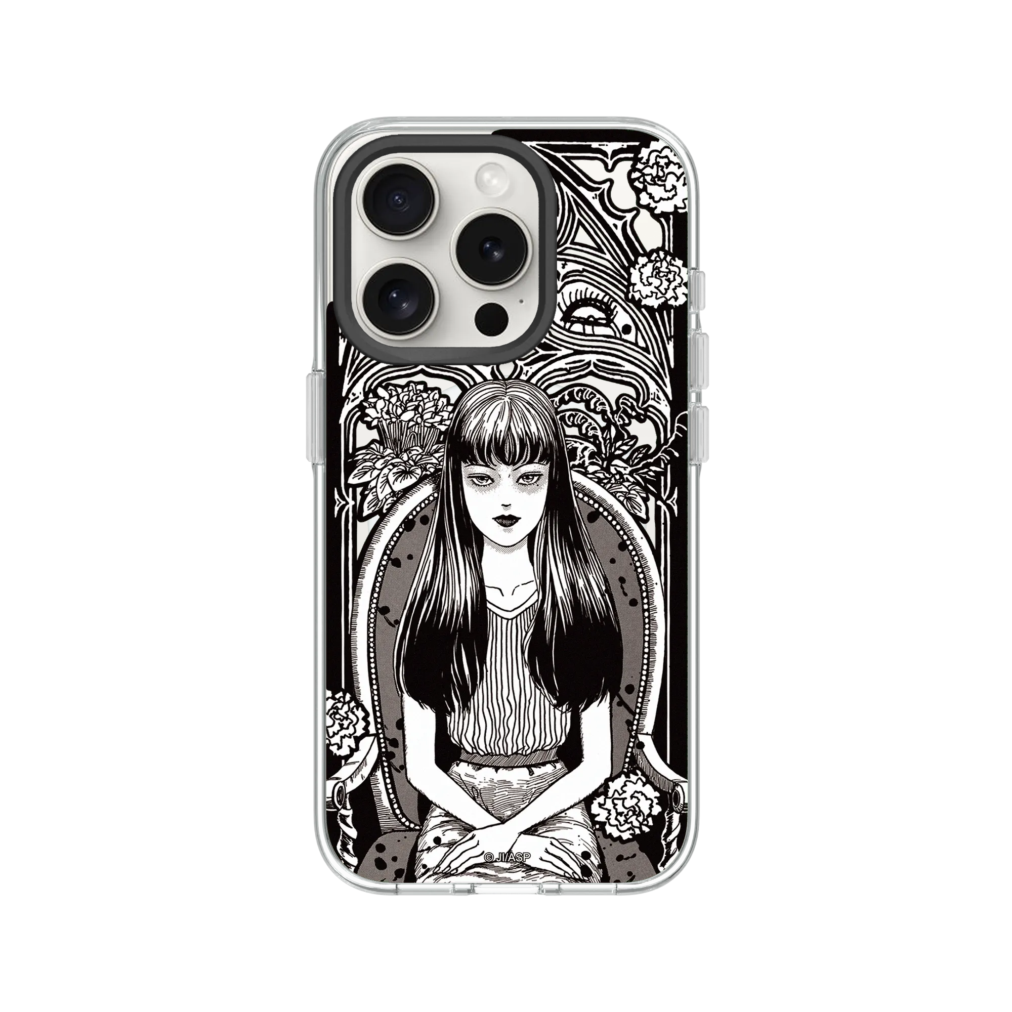 iPhone 15 Pro - Custodia RhinoShield SolidX - Junji Ito Tomie Manga Collage Edition