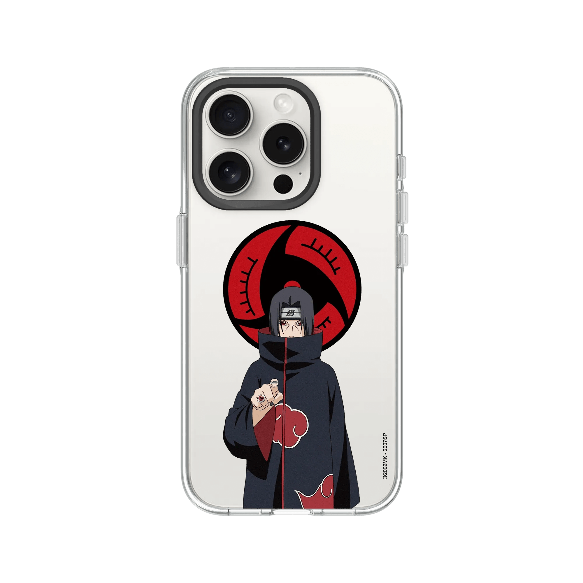 iPhone 15 Pro - Rhinoshield Clear Case Itachi Sharingan