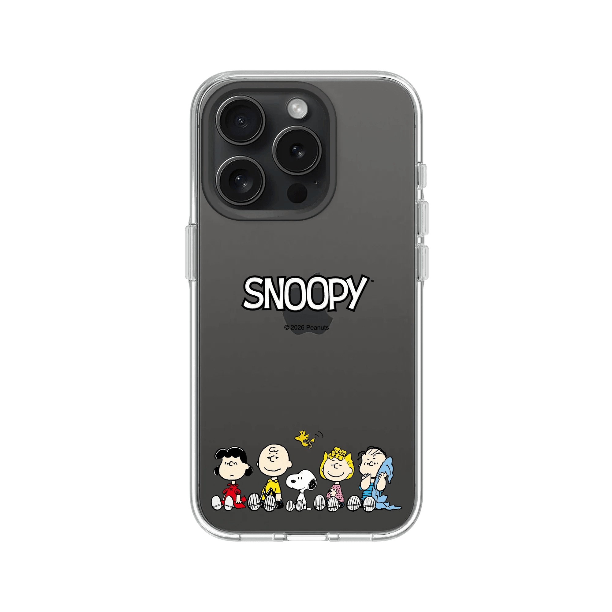iPhone 15 Pro Max - Rhinoshield Clear Case Snoopy All Together