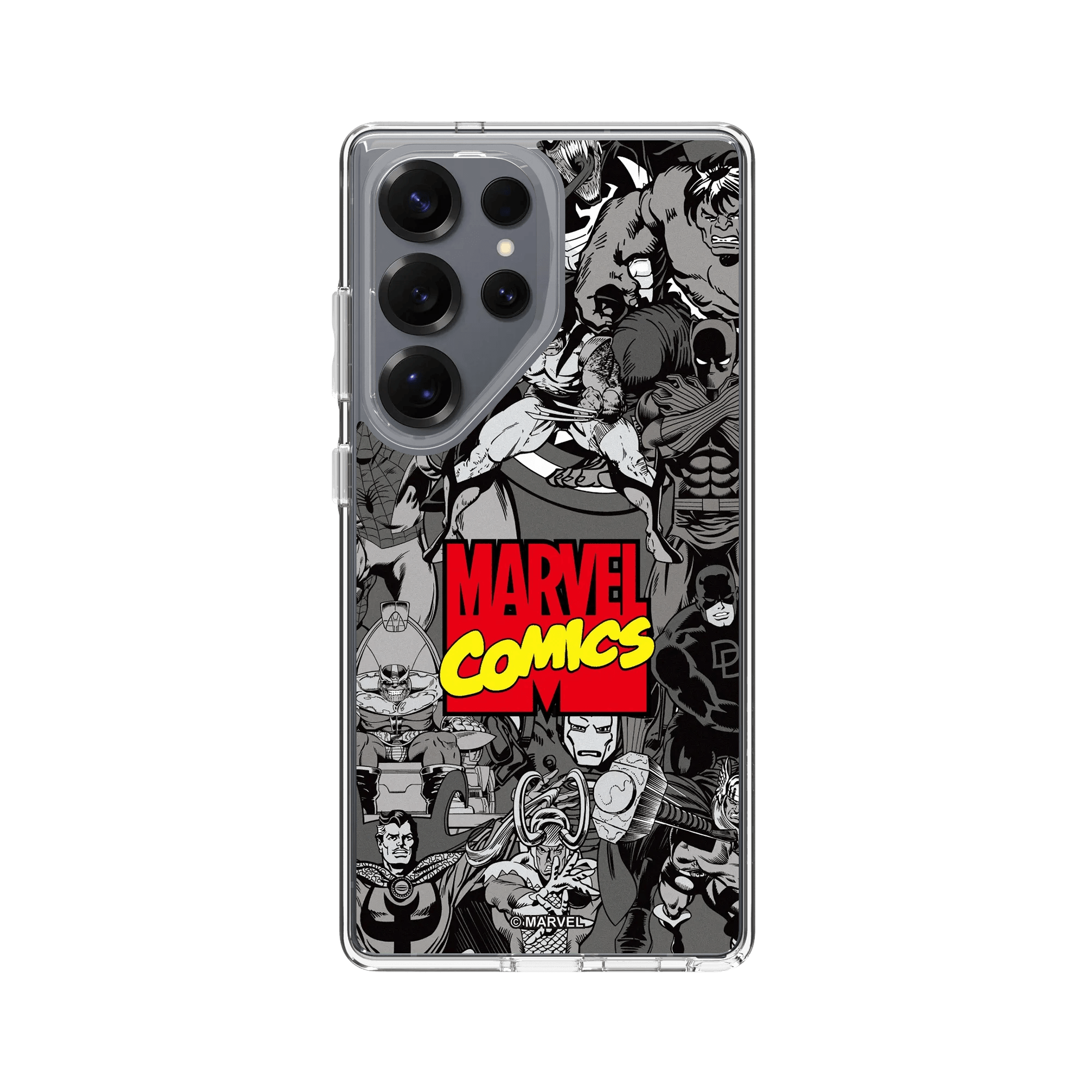 Galaxy S25 Ultra - Rhinoshield Clear Case Marvel Comics