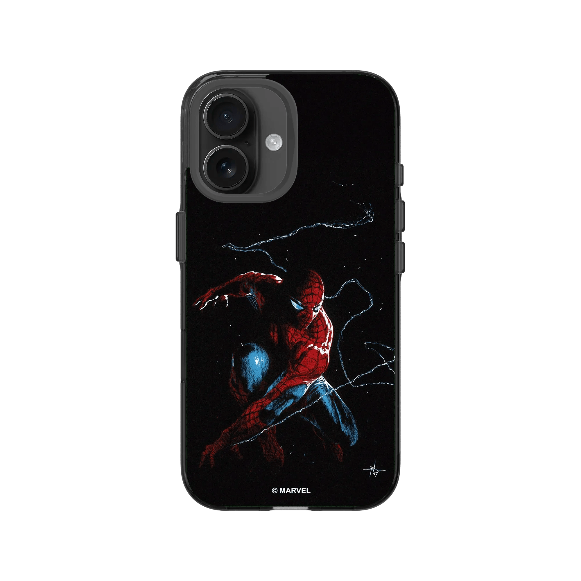 iPhone 16 - Rhinoshield Clear Case Spider-Man On Duty