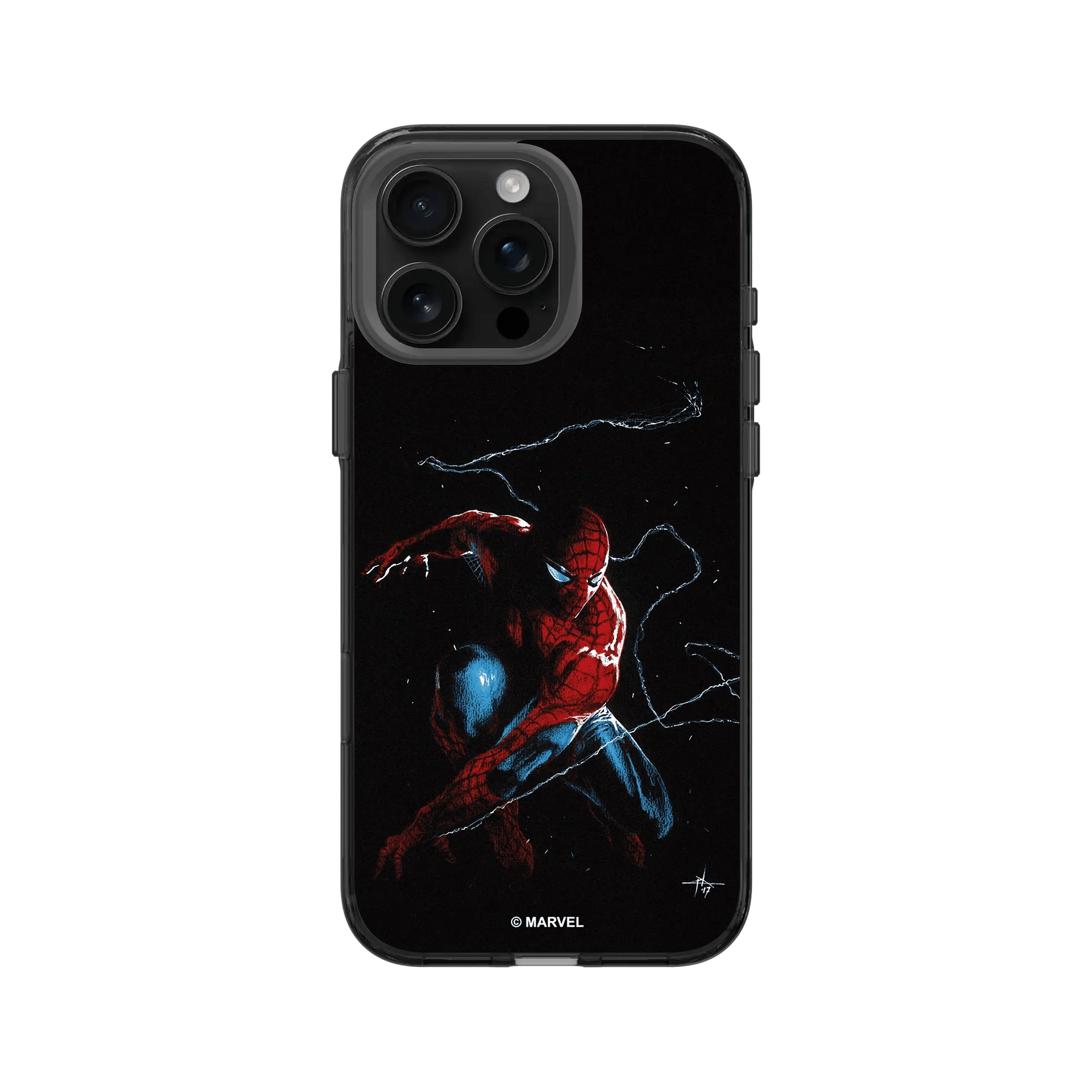 iPhone 16 Pro - Rhinoshield Clear Case Spider-Man On Duty