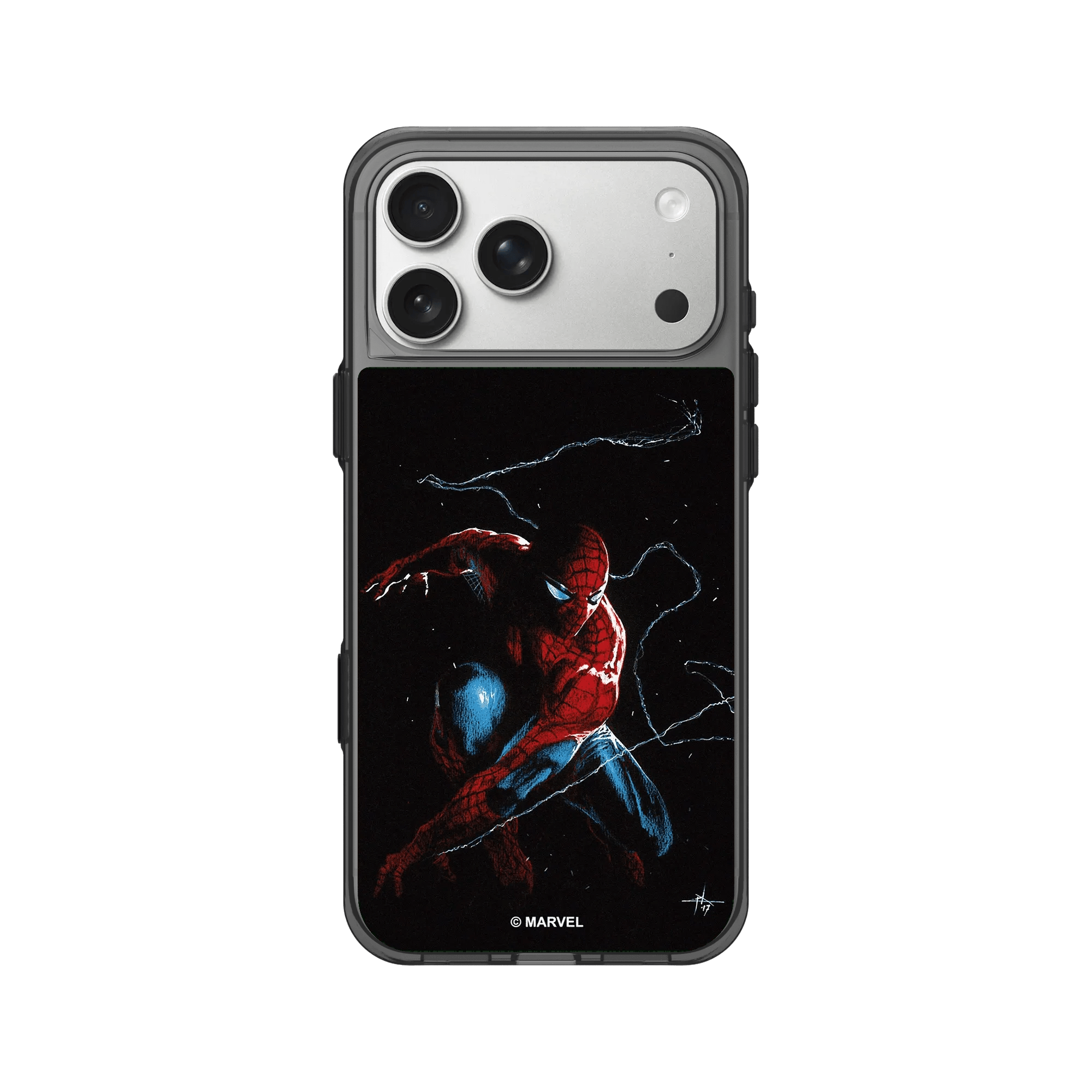 iPhone 17 Pro Max - Rhinoshield Clear Case Spider-Man On Duty