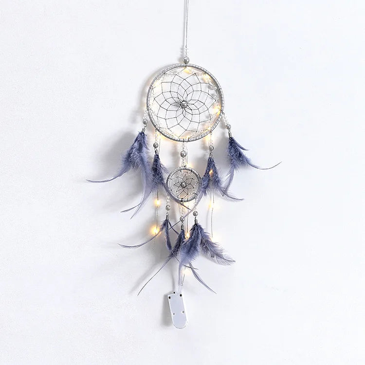 DIY craft set dream catcher to design yourself with LED
