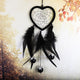 dreamcatcher dreamcatcher heart indian decoration black