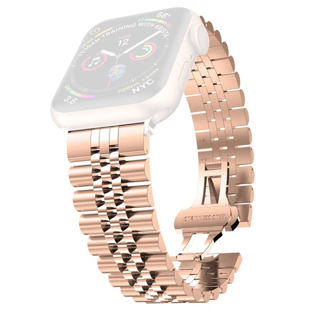 Apple Watch 42/44/45/49Mm - Bracelet En Acier Inoxydable Maille 
