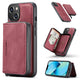 iphone 14 - case with credit card wallet red