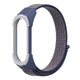 xiaomi mi band 5 - nylon wristband with velcro dark blue