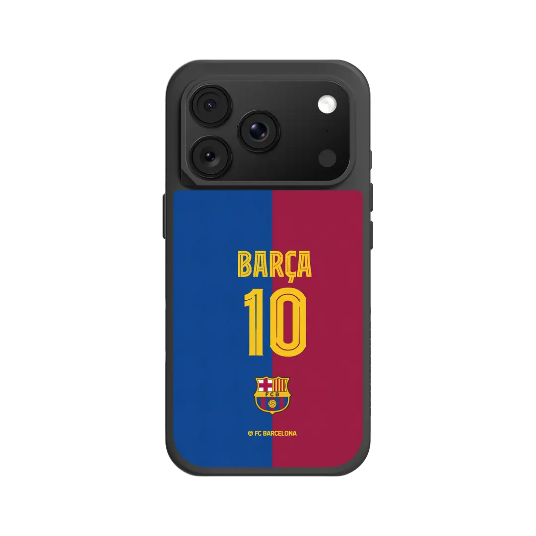 iPhone 18 Pro / iPhone 17 Pro - Custodia RhinoShield SolidX - FC Barcelona Barça 10