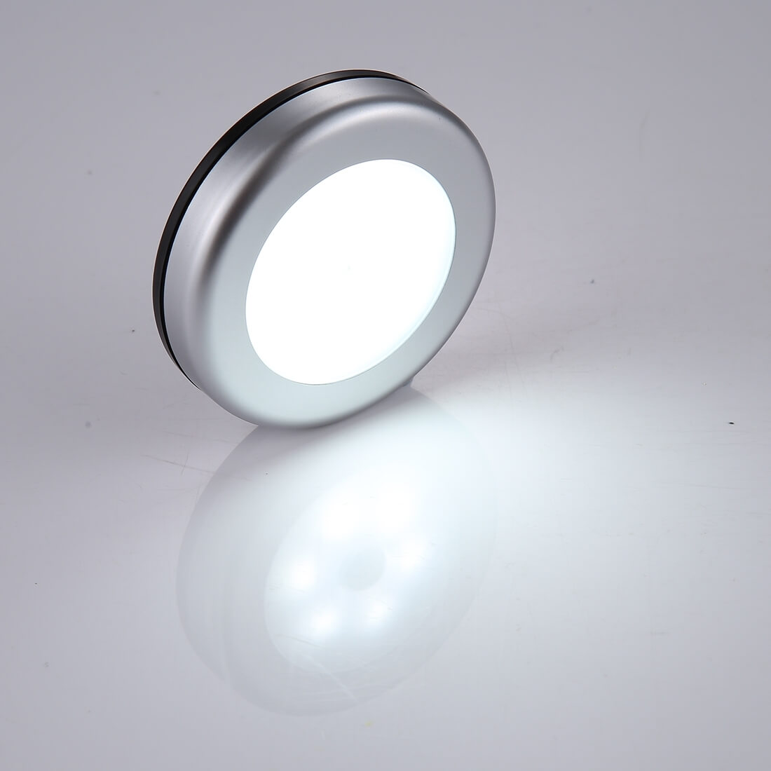 LED light with sensor, battery operated