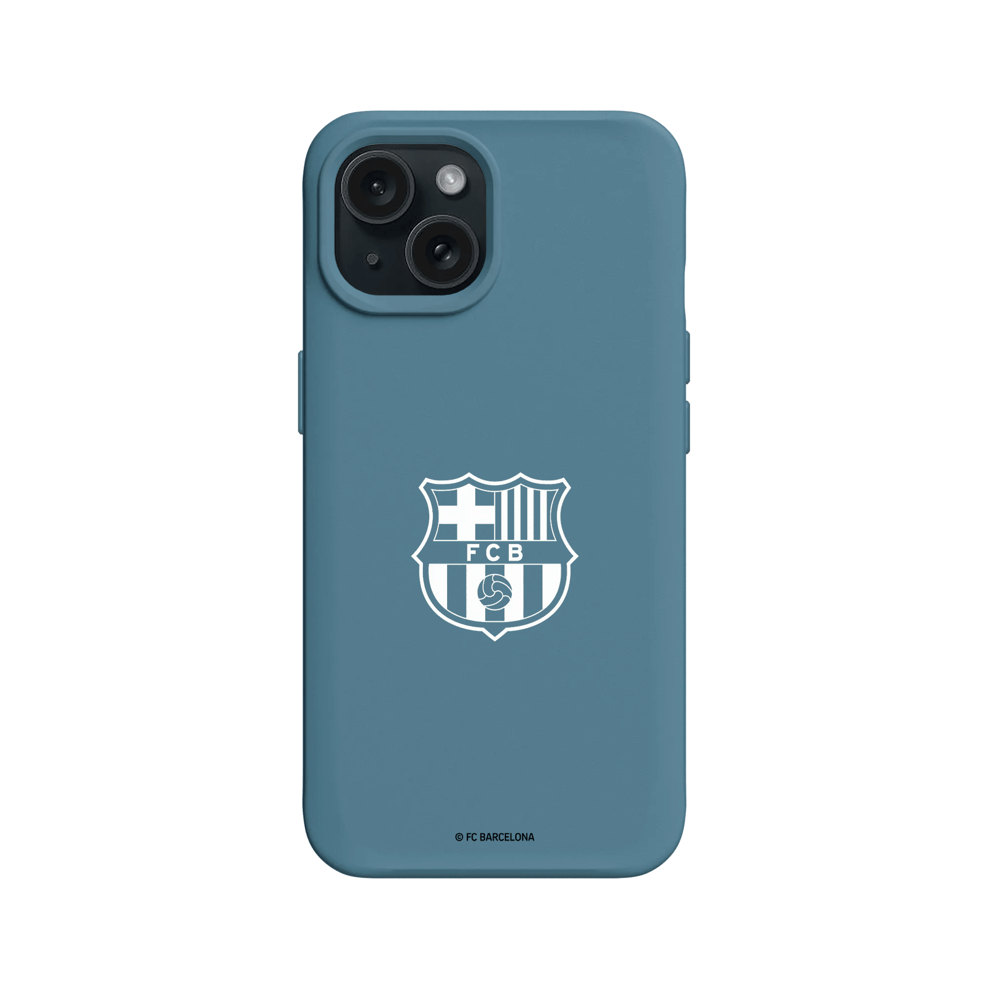iPhone 15 - RhinoShield SolidX Case - FC Barcelona Monochrome Crest