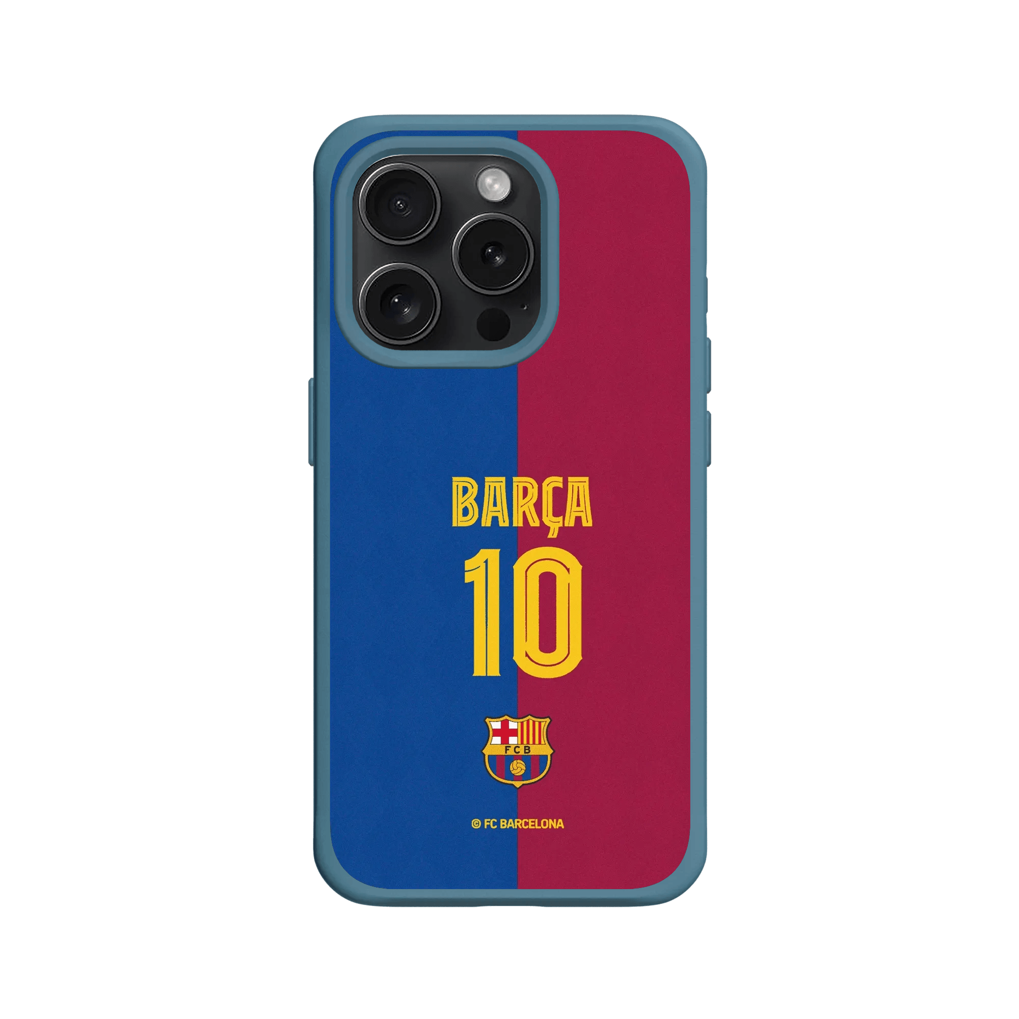 iPhone 15 Pro - RhinoShield SolidX Case - FC Barcelona Barça 10