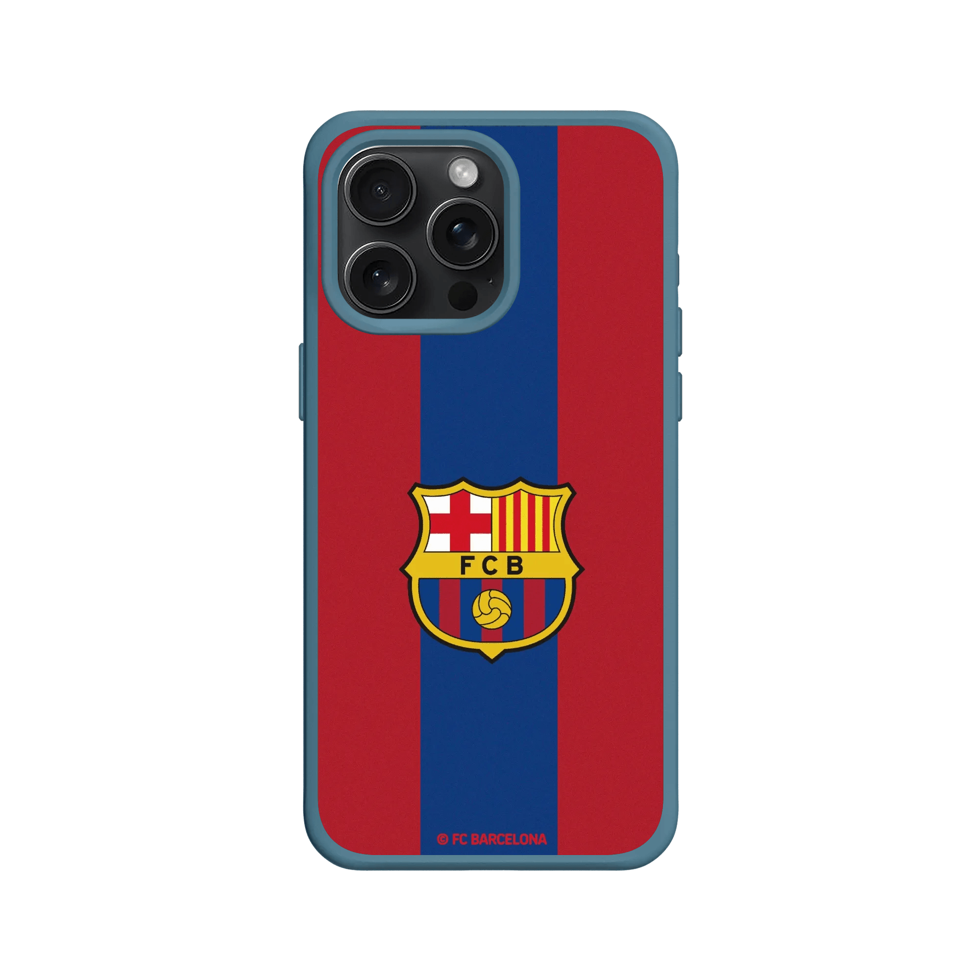 iPhone 15 Pro Max - RhinoShield SolidX Case - FC Barcelona Crest