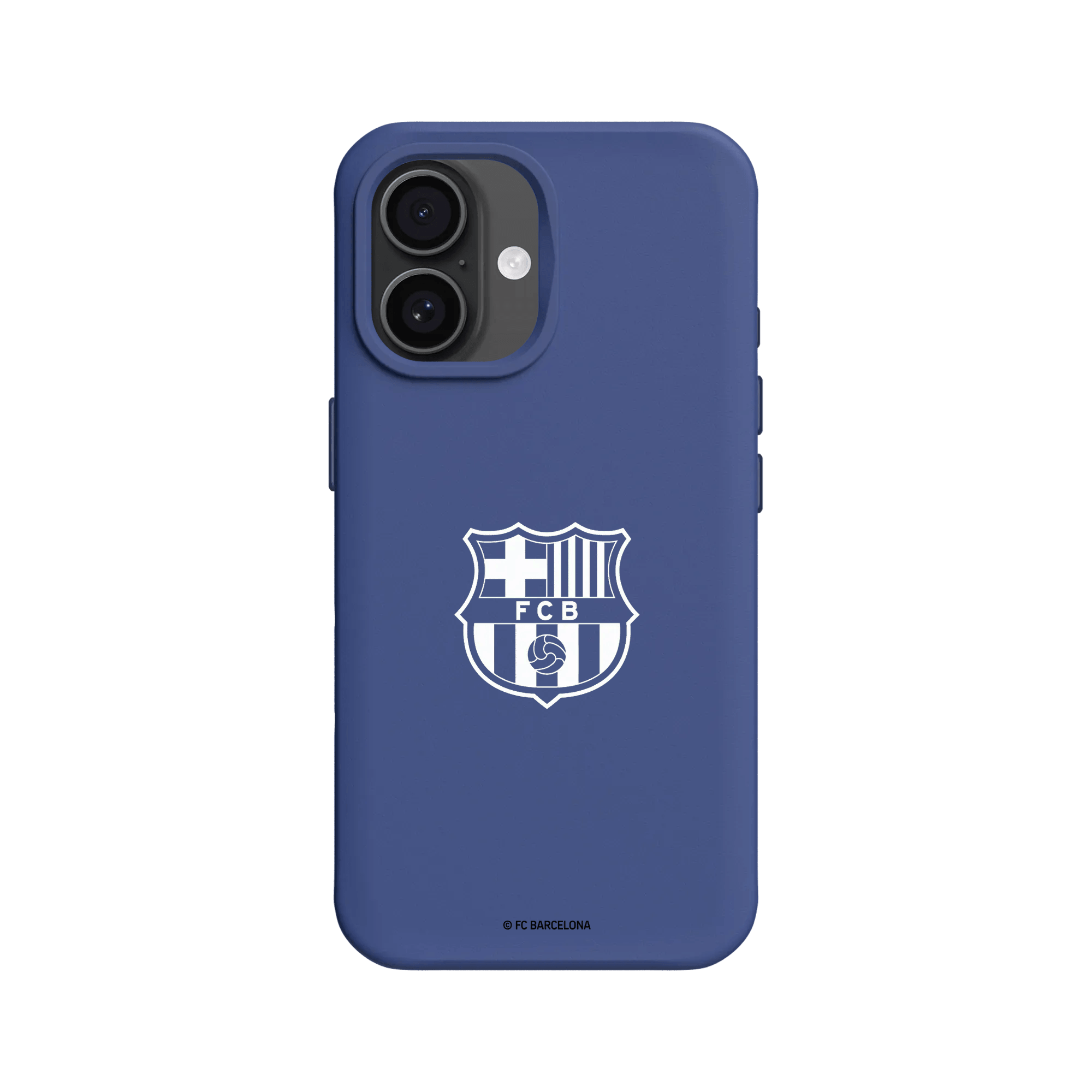 iPhone 16 - Coque RhinoShield SolidX - FC Barcelona Monochrome Crest