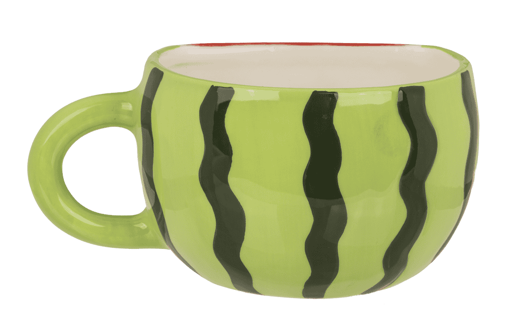 Kawaii Watermelon Mug – Cute Dolomite Cup (370 ml)