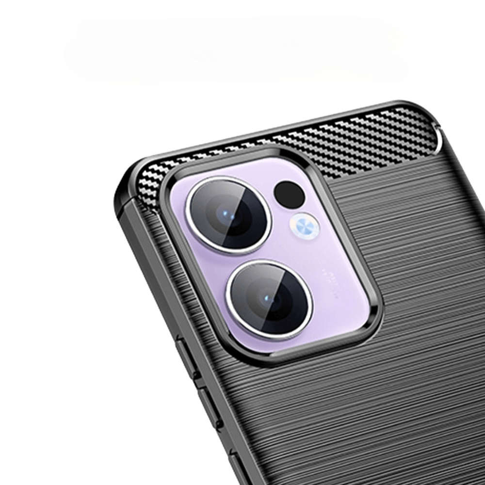 OPPO Reno13 F - Metal Carbon Look Case