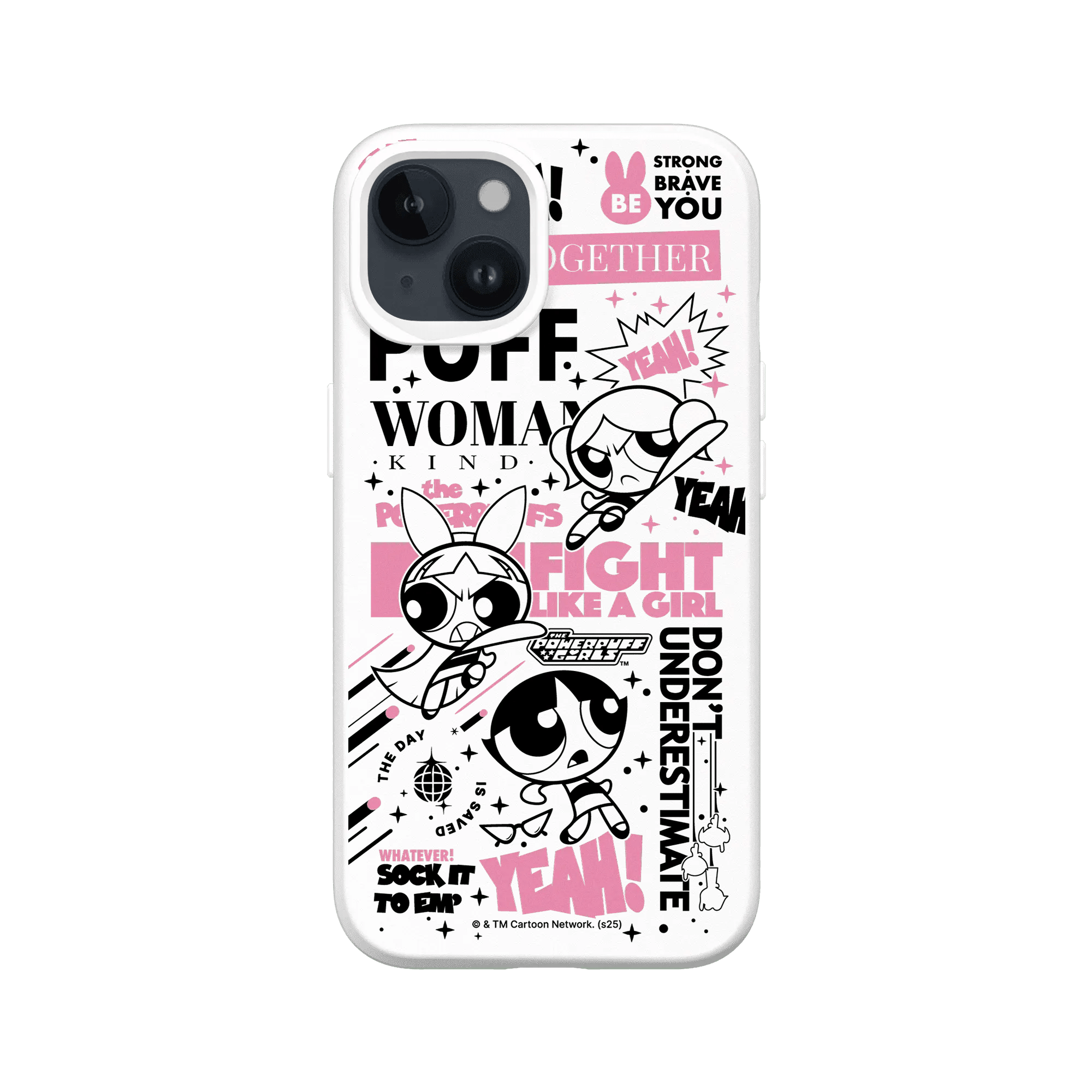 iPhone 14 - RhinoShield SolidX Case - Powerpuff Girls Fight Like a Girl Edition