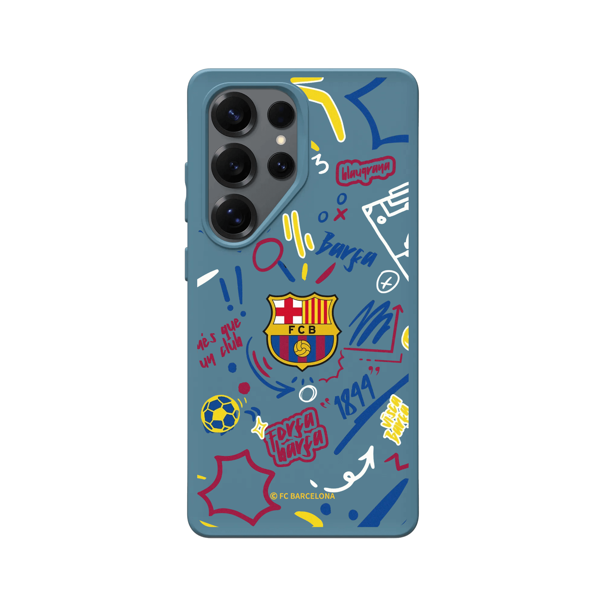Galaxy S25 Ultra - Coque RhinoShield SolidX - FC Barcelona Graffiti