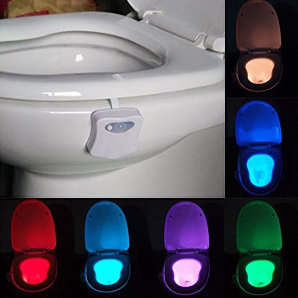 Toilet WC night light with sensor