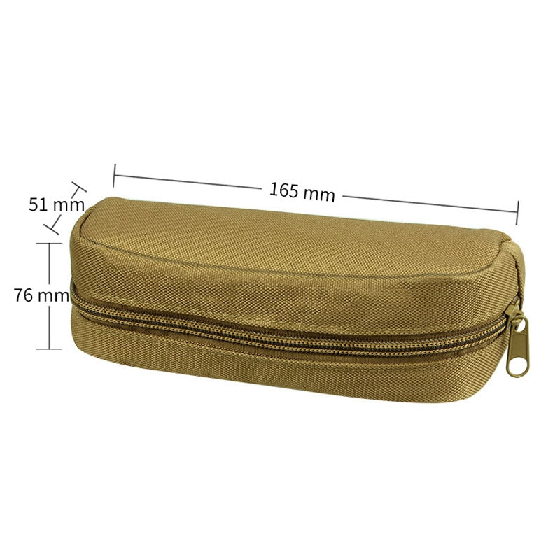 Robust fabric glasses case for outdoor adventures