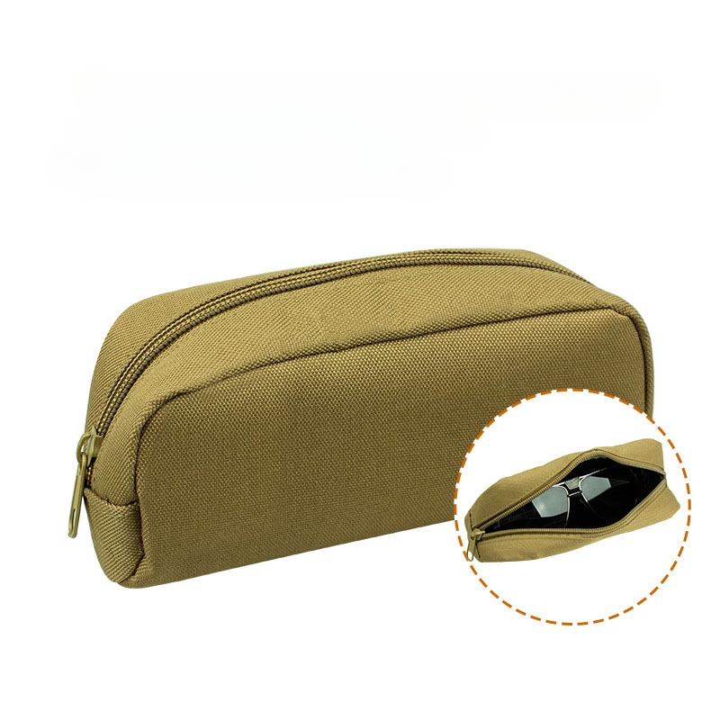 Robust fabric glasses case for outdoor adventures