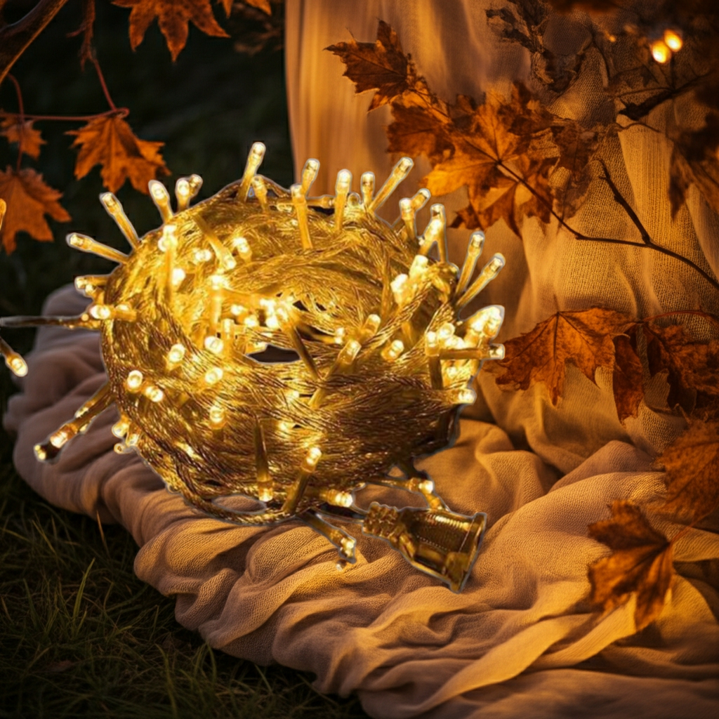 100m Lichterkette mit 1000 LEDs