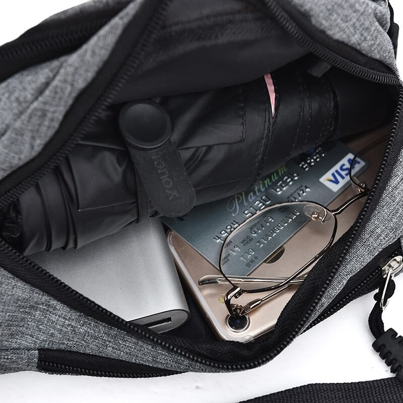 Bauchtasche wasserabweisend aus Stoff