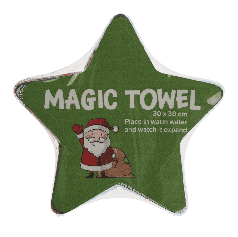 Serviette magique de Noël