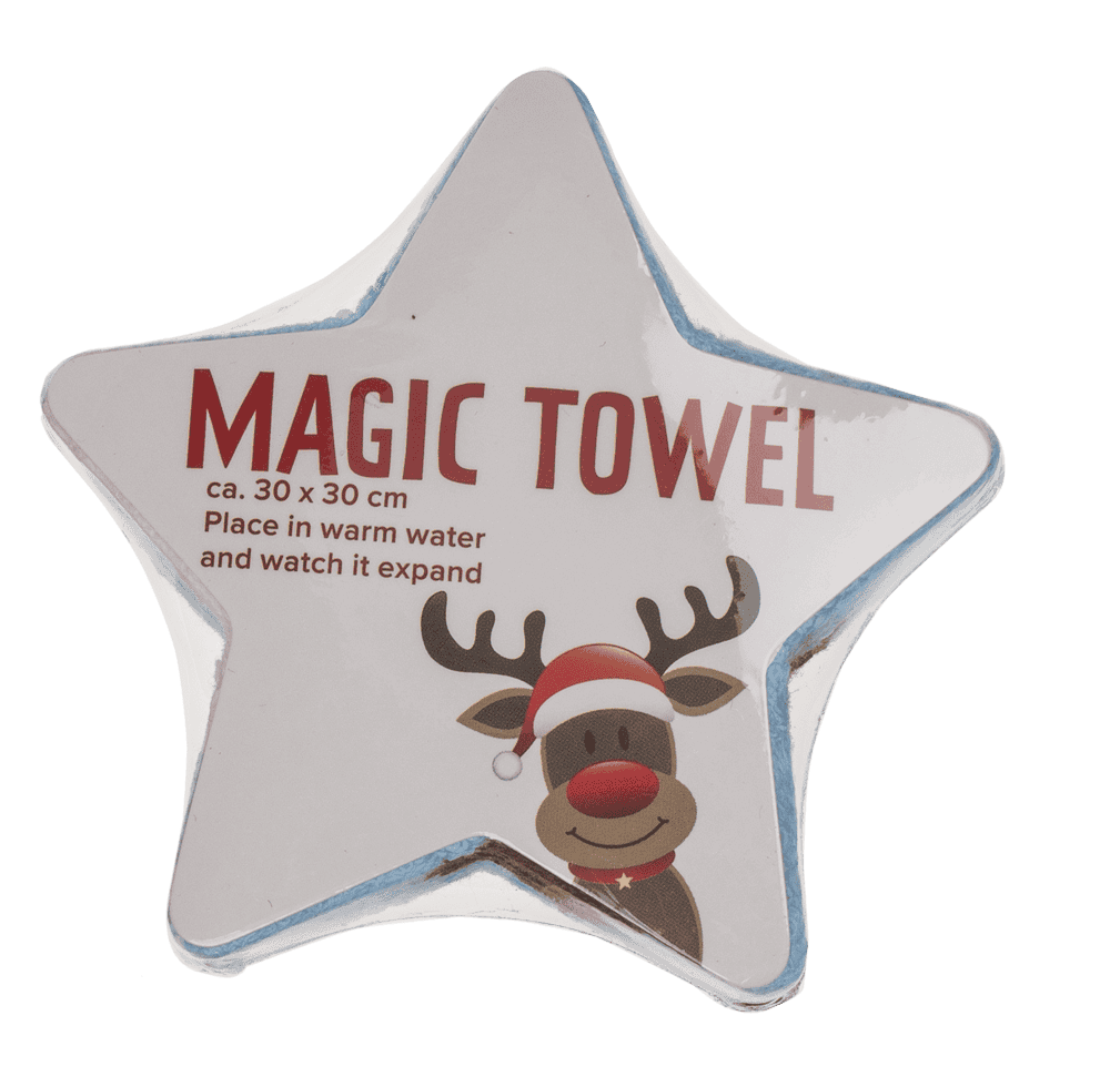 Serviette magique de Noël