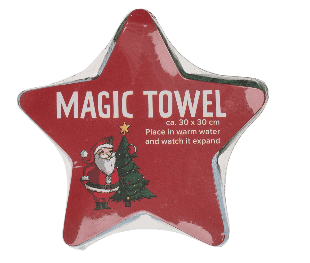 Serviette magique de Noël