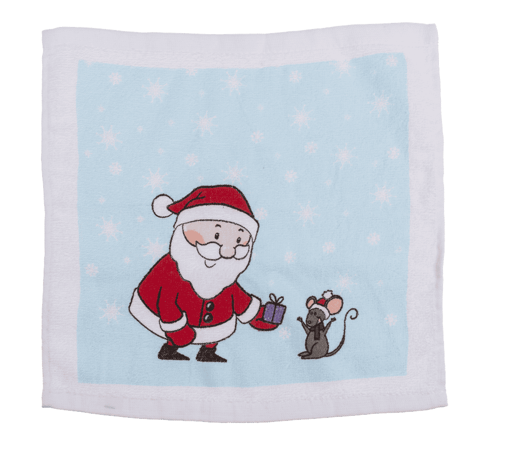 Serviette magique de Noël