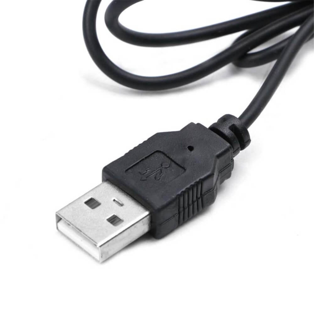 USB Mini Tischventilator schwarz