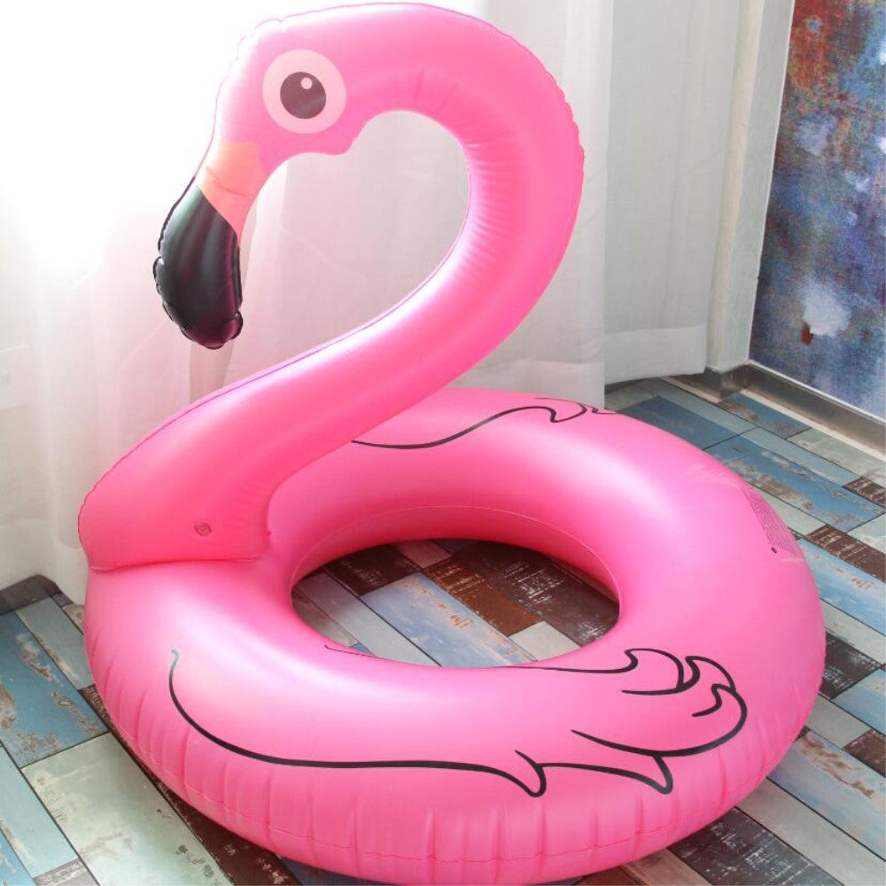 Schwimmende Flamingo Lounge Luftmatratze aufblasbar (120cm)