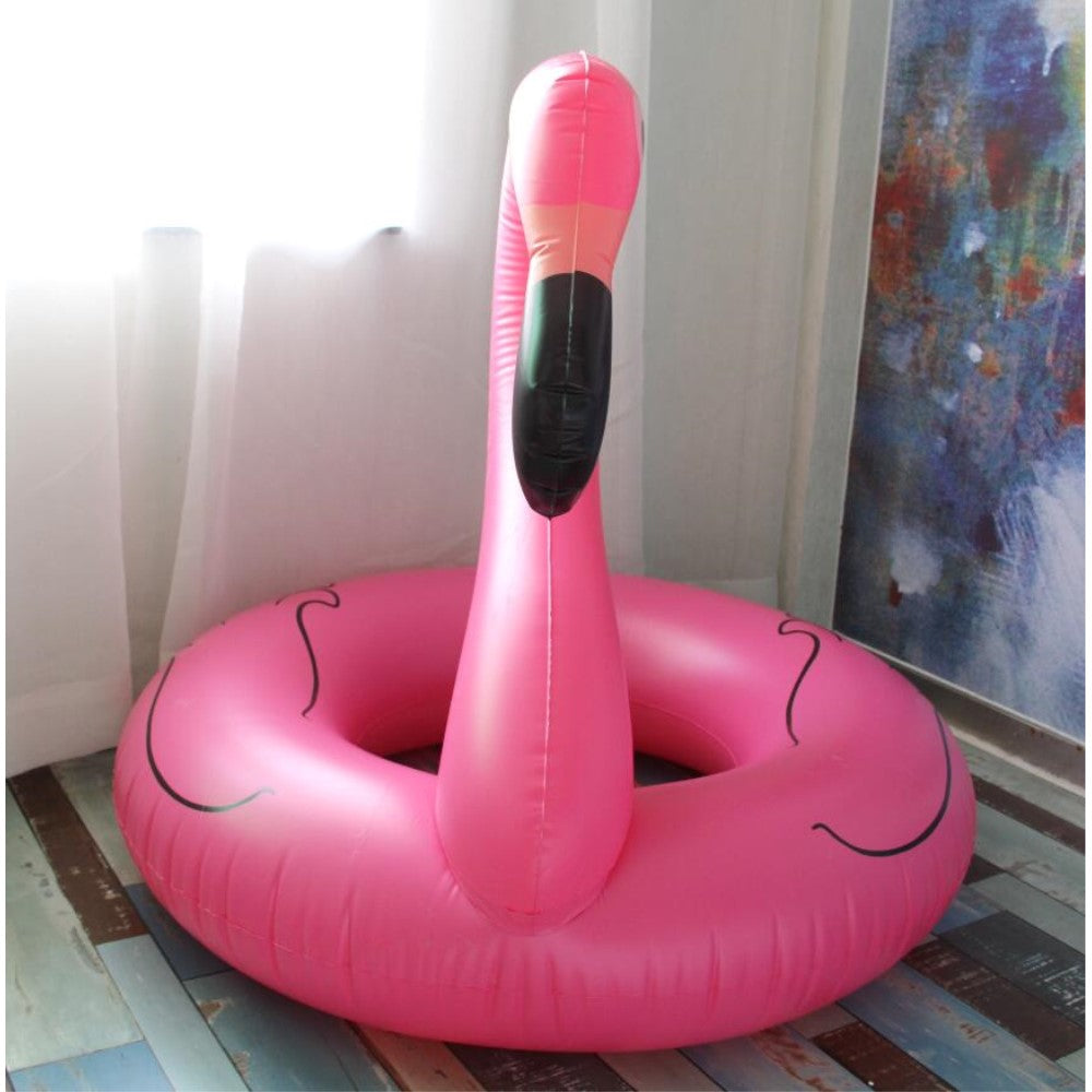 Schwimmende Flamingo Lounge Luftmatratze aufblasbar (120cm)