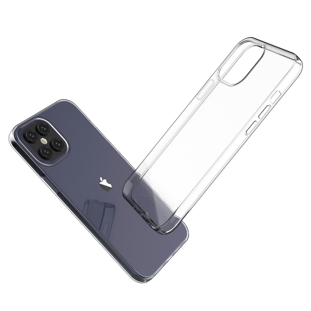 iPhone 12 Pro Max - Silikon Gummi Hülle transparent