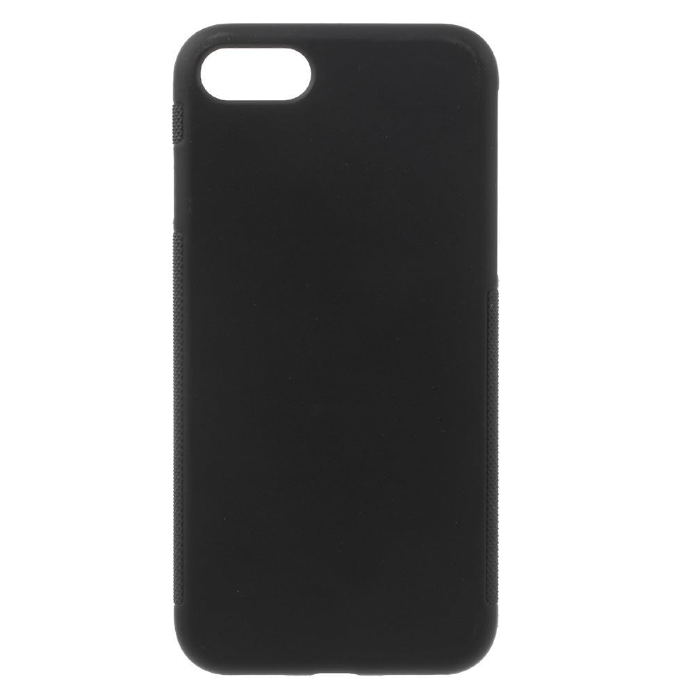 iPhone 8 / 7 - Silikon Gummi Case Antirutsch Hülle schwarz