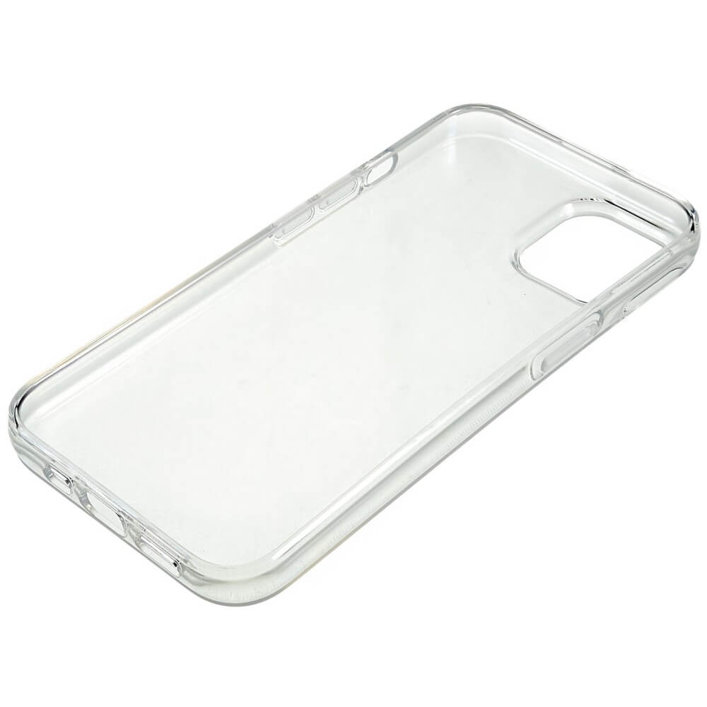 iPhone 14 / 13 - Silikon Case Hülle transparent