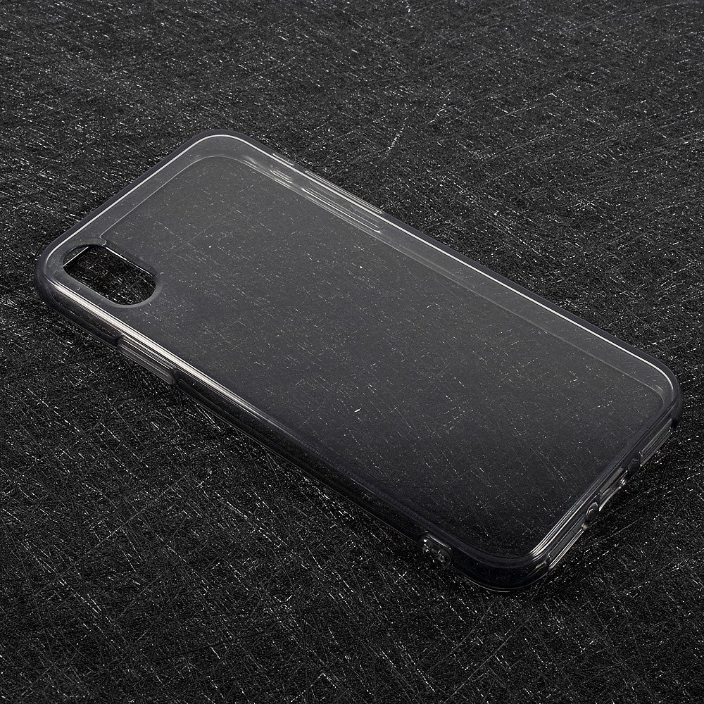 iPhone Xs / X - Silikon Gummi Case Hülle transparent