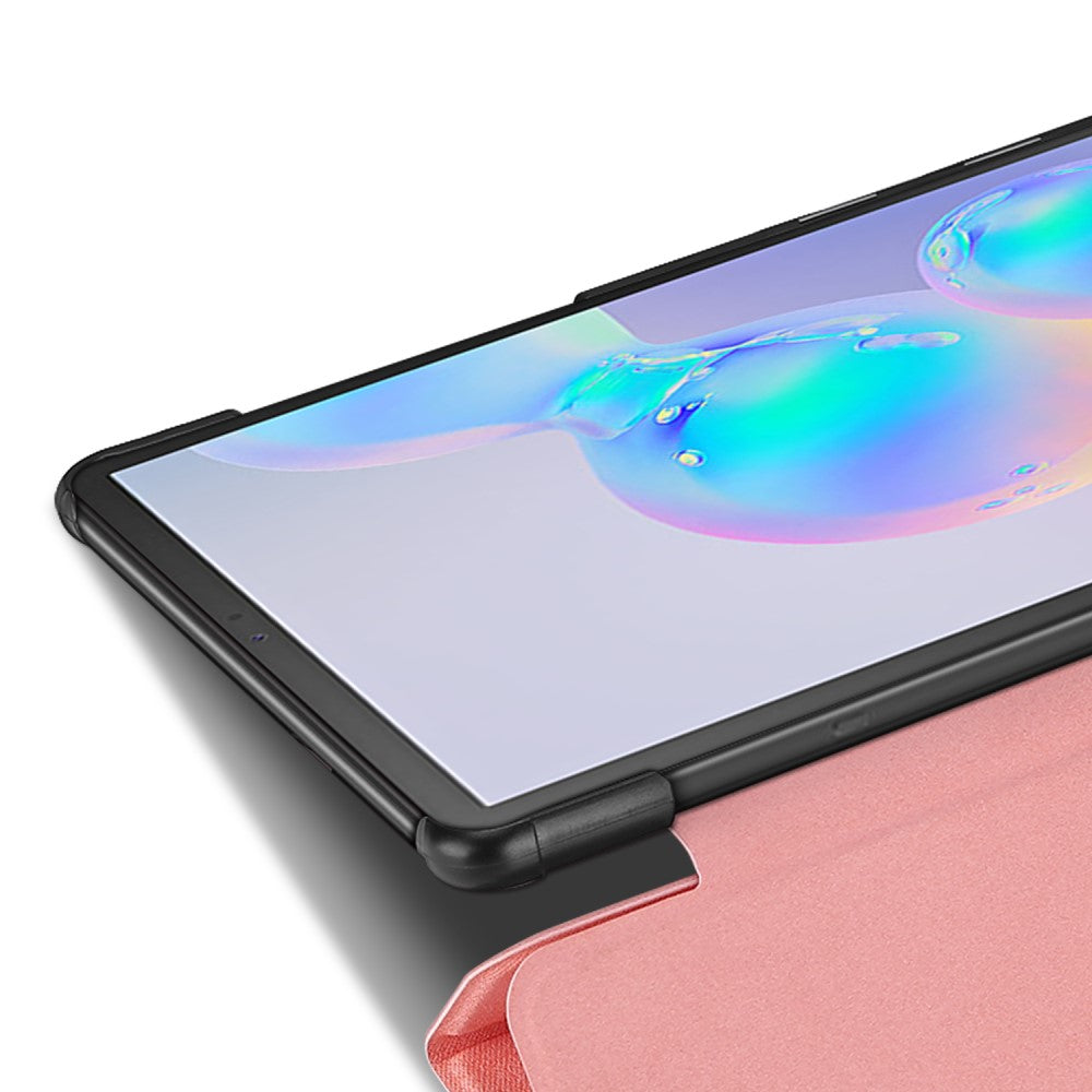 Galaxy Tab S6 - Dux Ducis Domo Tri-fold Smart Case rosa