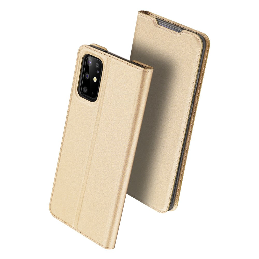 Galaxy S20 Plus - Dux Ducis Flip Folio Case gold