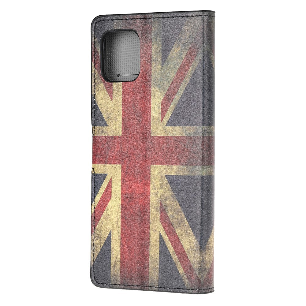 Galaxy Note 10 Lite - Leder Hülle UK Flagge