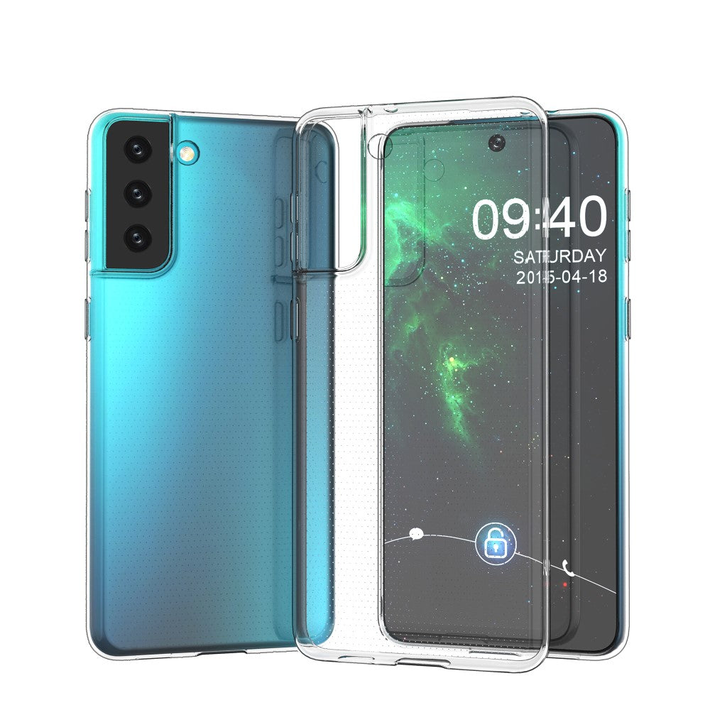 Galaxy S21+ - Silikon Case Hülle transparent