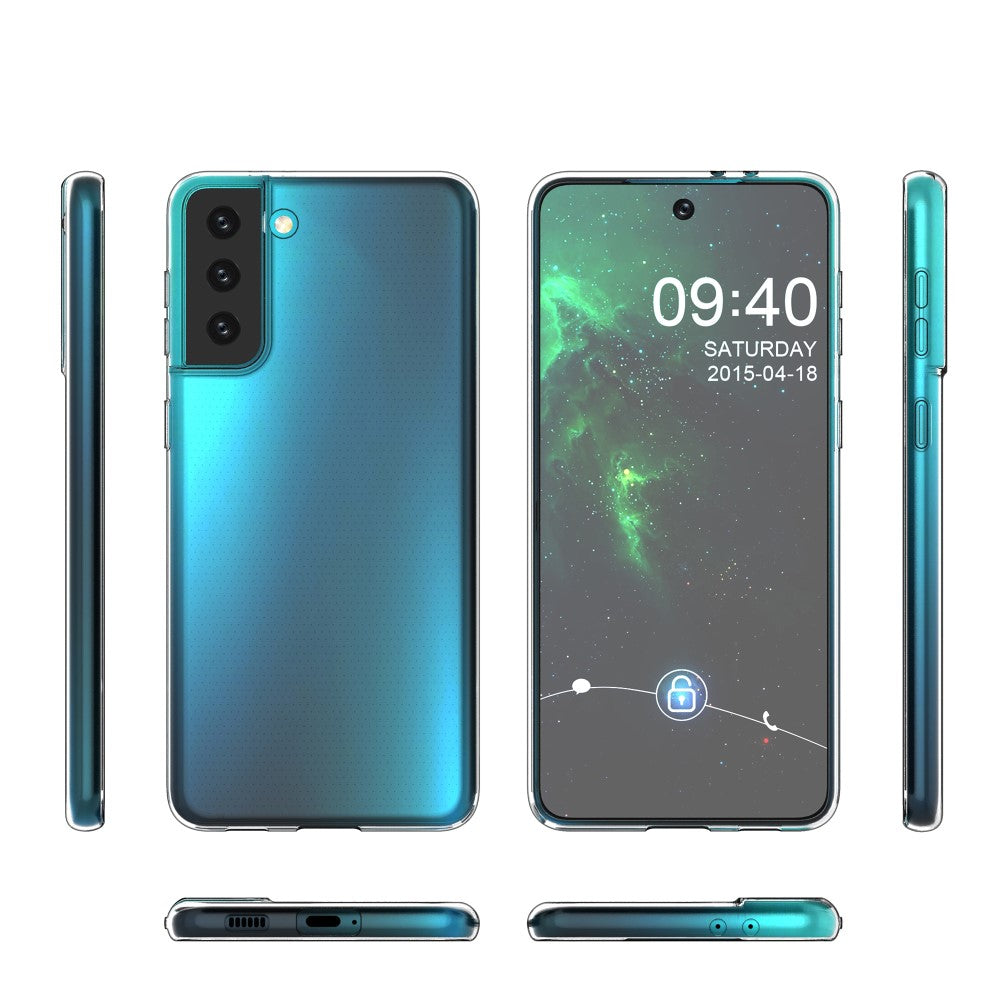 Galaxy S21+ - Silikon Case Hülle transparent