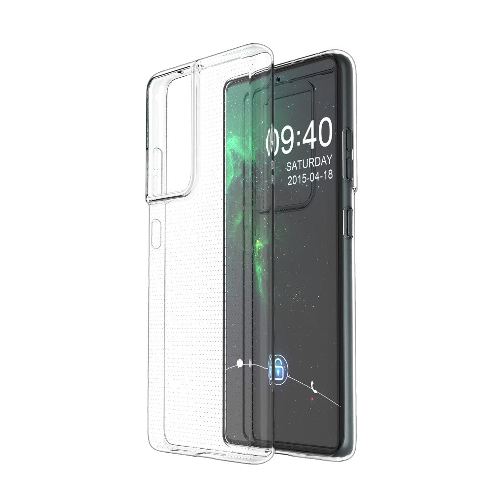 Galaxy S21 Ultra - Silikon Case Hülle transparent