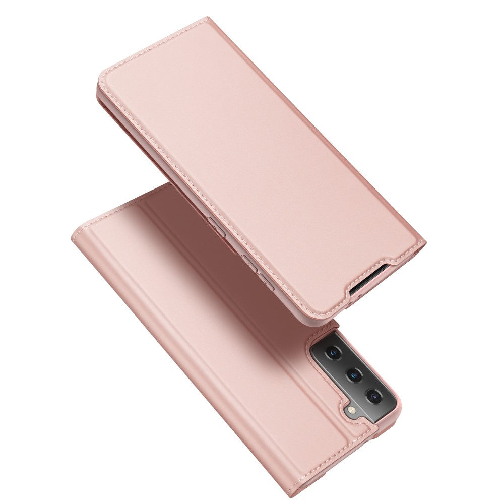 Galaxy S21 - Dux Ducis Flip Folio Case rosa